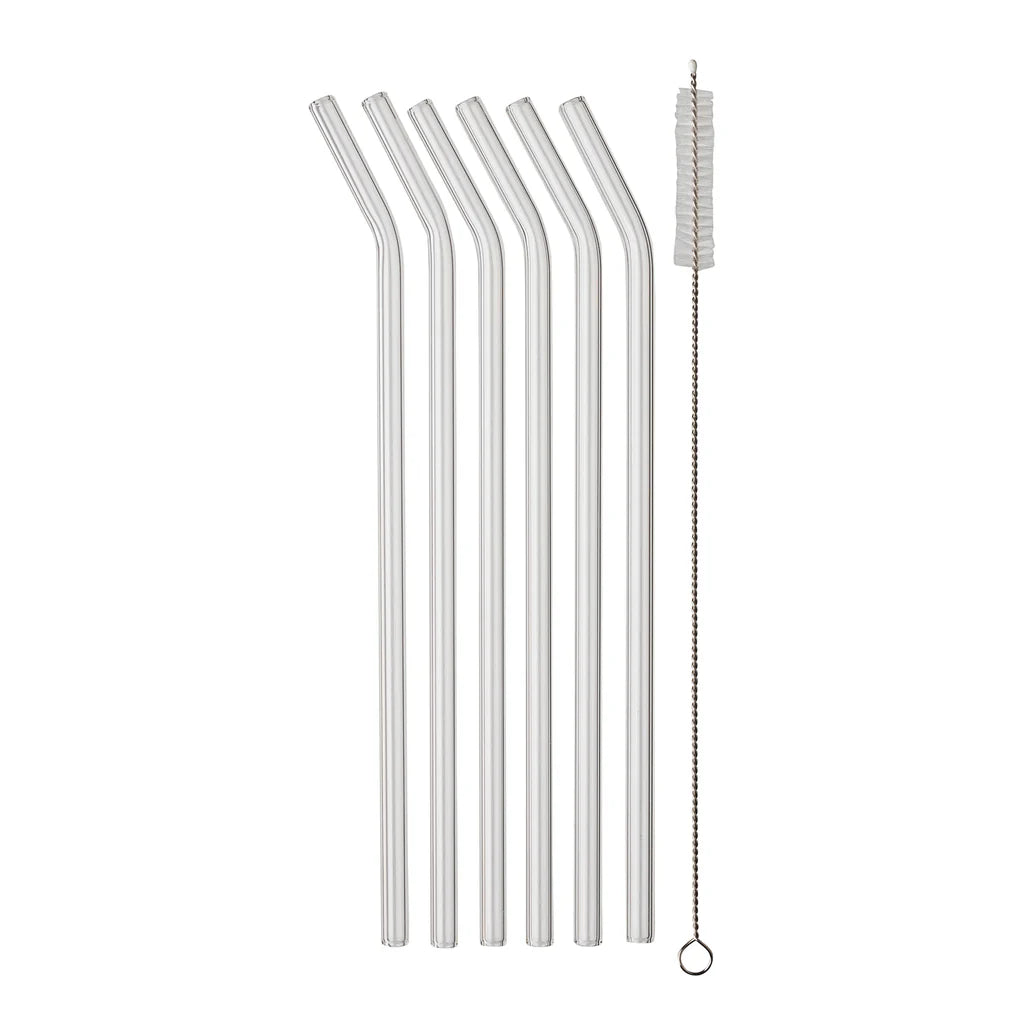 Barista Glastrinkhalme 6 stück